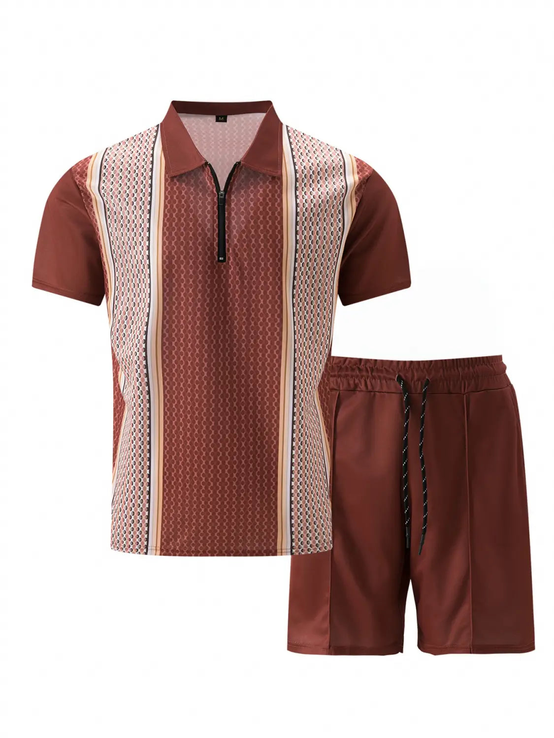 Short-sleeved Shorts Two-piece Sports And Leisure Men’s Suit