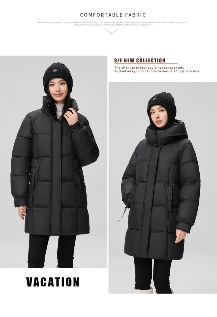 Plus Size Down Cotton-padded Coat Female New Cotton Jacket