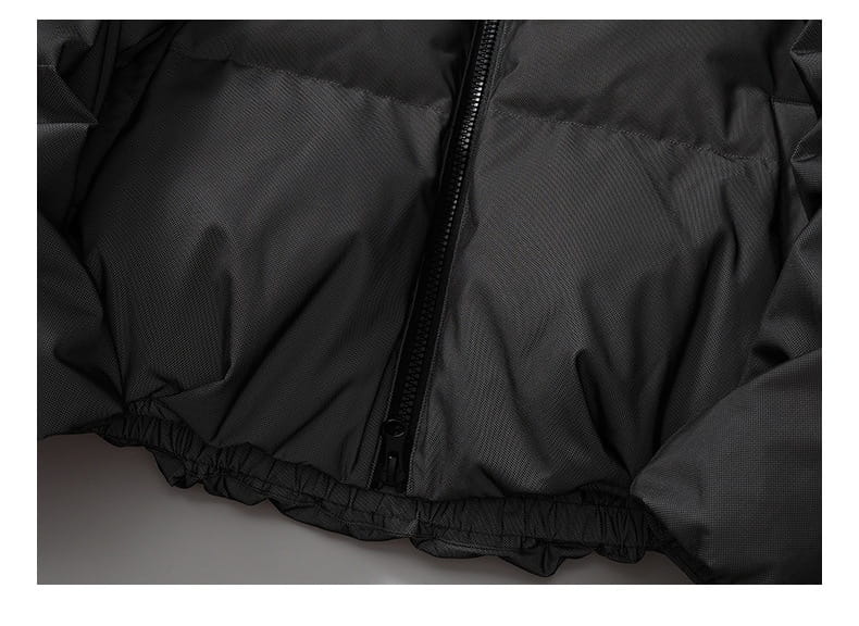 Mechanical Style Winter Down Jacket Women’s White Duck Down Thickened Reflective Coat