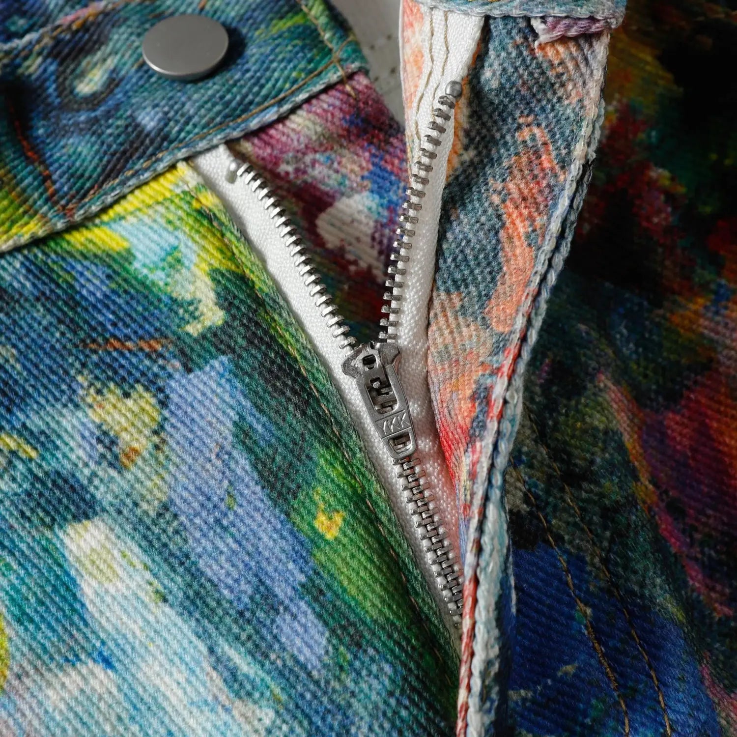 Spring New Retro Heavy Industry Loose Design Jeans