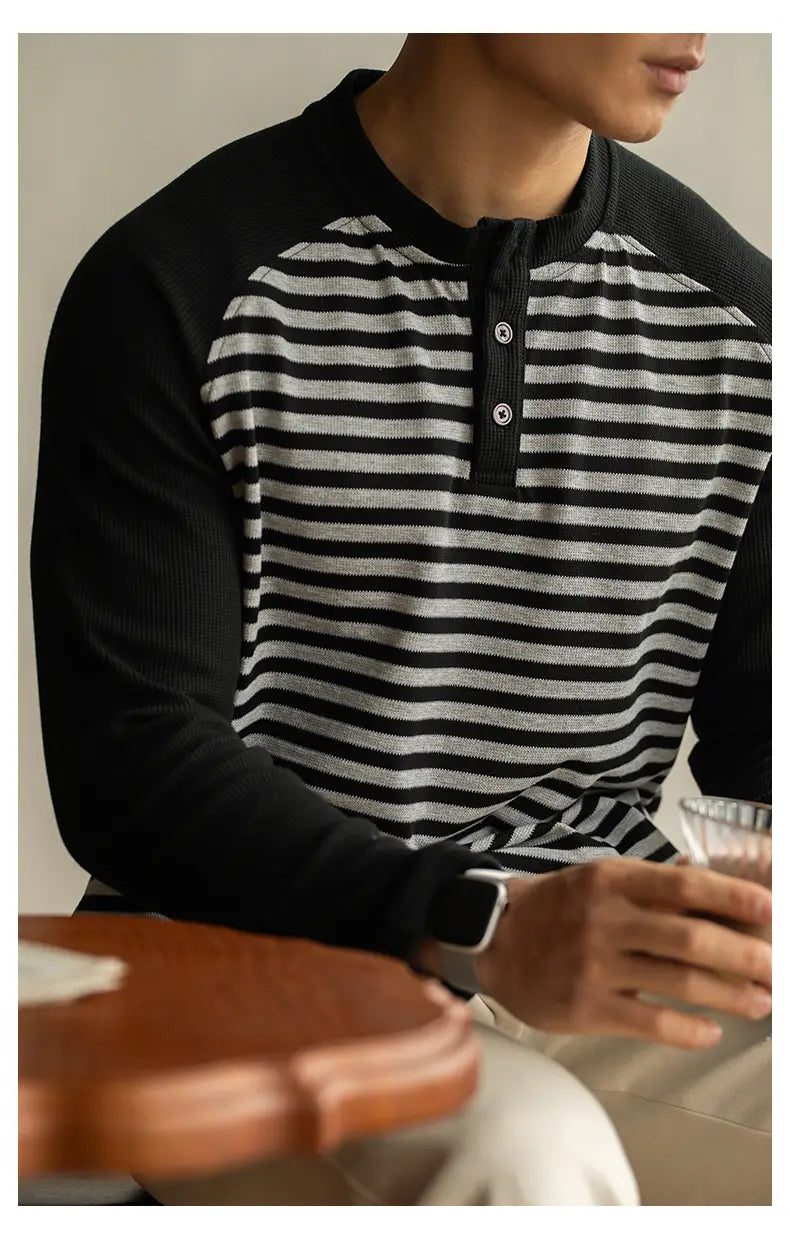 Men’s Spring Leisure Loose Bottoming Shirt Men