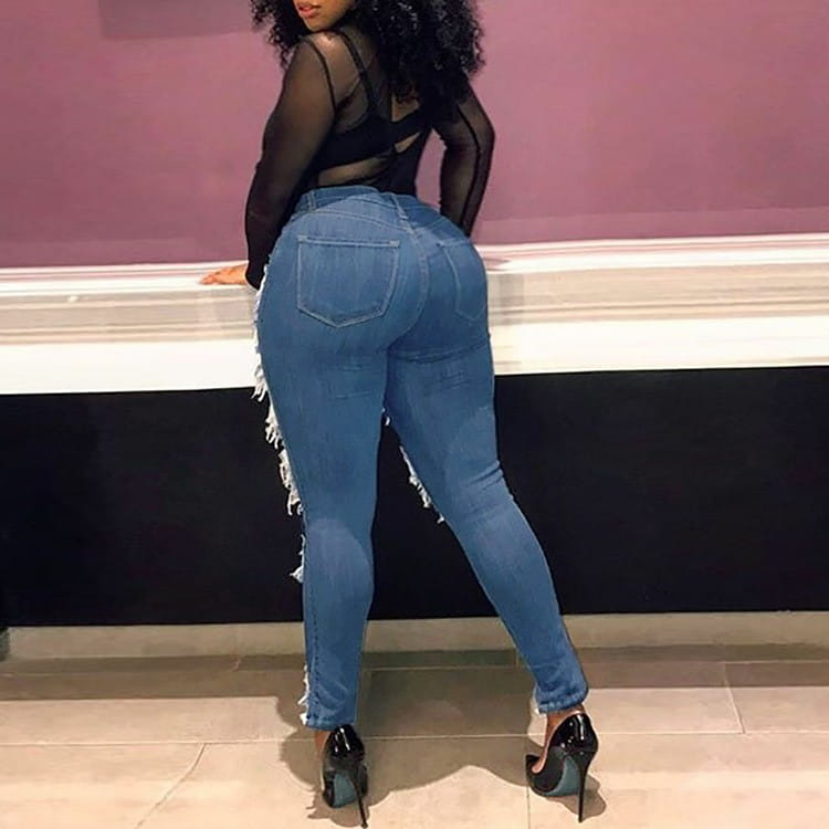 Women’s Beggar Denim Skinny Pants