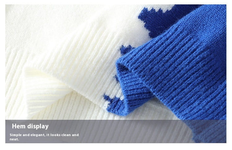 Fashion Round Neck Warm Men’s Sweater