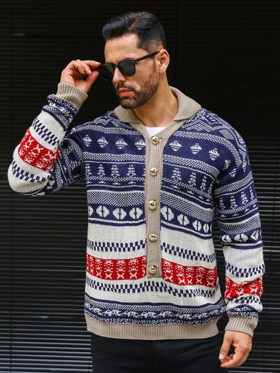 Autumn Sweater Knitwear Coat For Men