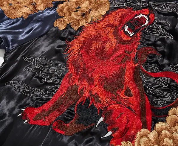 Heavy Industry Lion King Embroidery Jacket Male