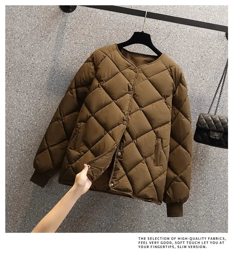Short Down Jacket Women’s Winter Korean Style Lightweight