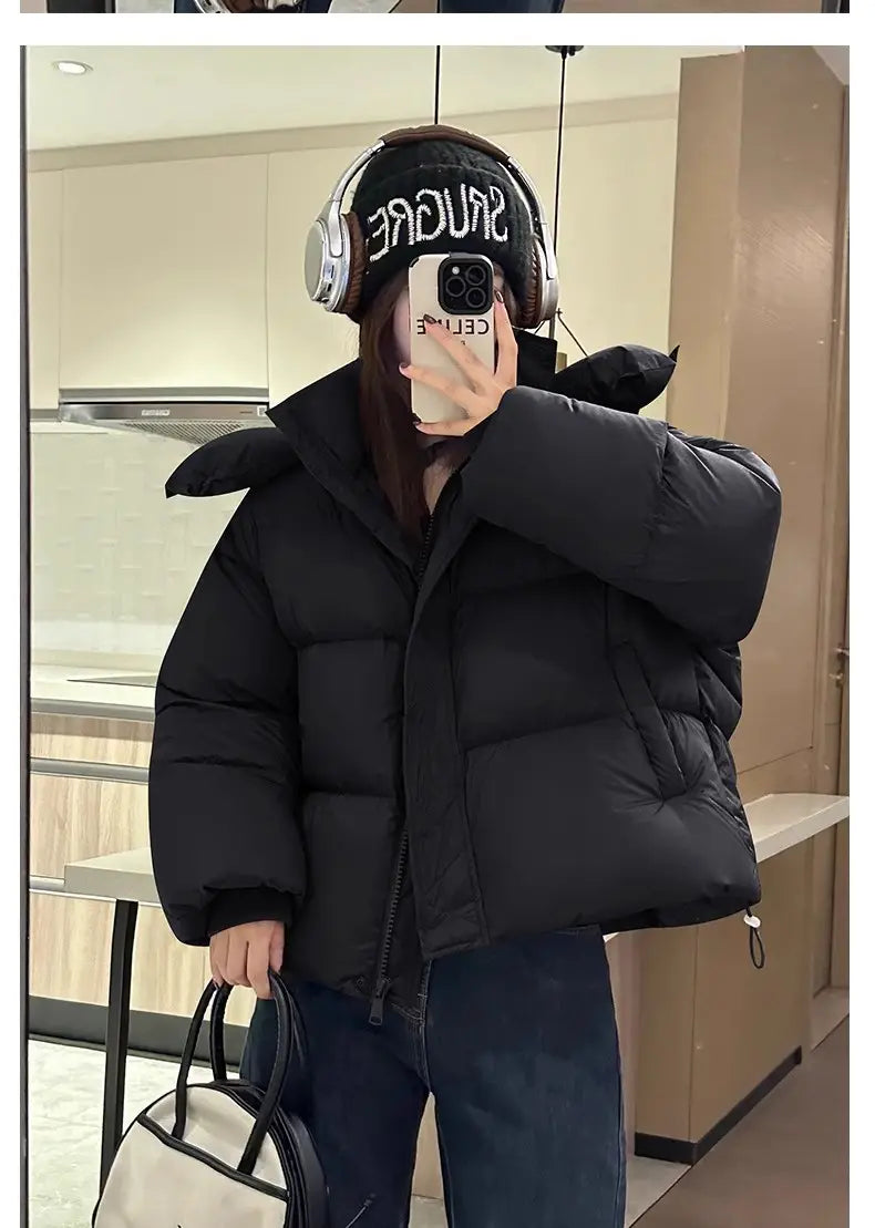 Thick Loose Down Cotton-padded Jacket