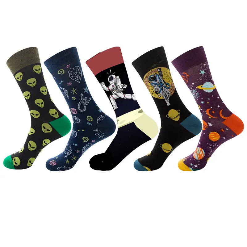 Men’s And Women’s Fashion Animal Jacquard Socks
