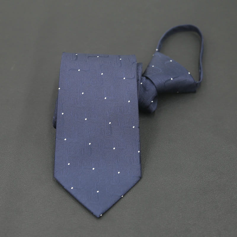 Men’s Formal Wear Business Zipper Tie-free