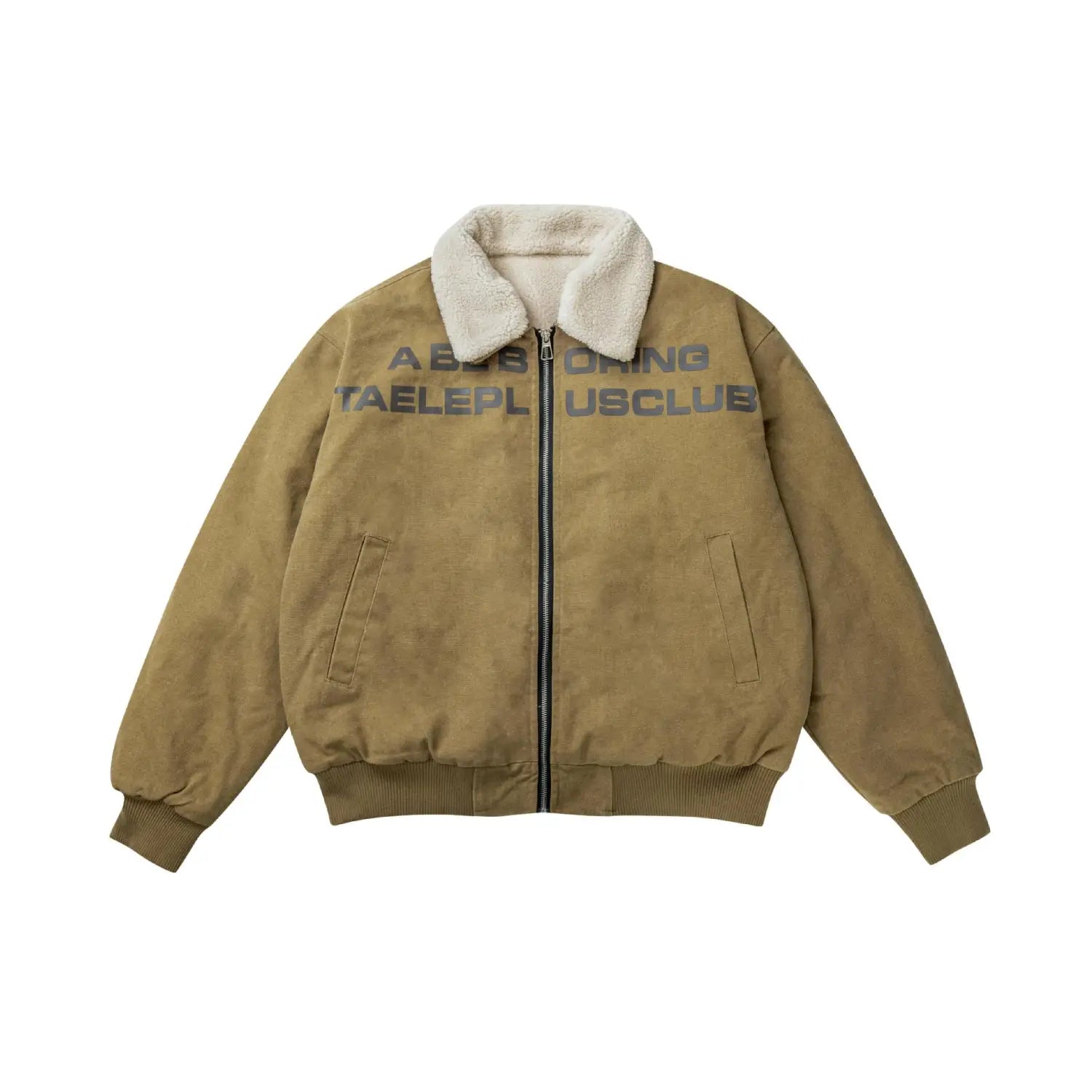 Retro Winter Lamb Men’s And Women’s Cotton-padded Jacket