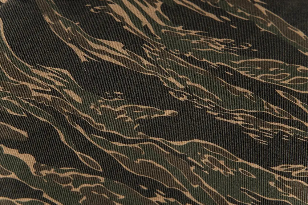 Casual All-match Camouflage Snake Year Limit Denim Paratrooper Pants