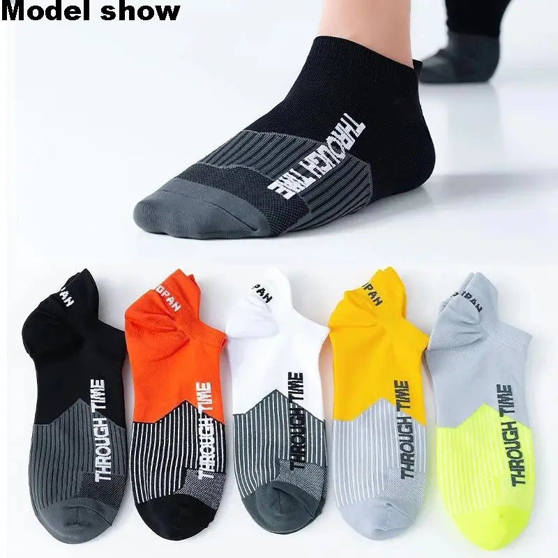Fashion Running Sweat-absorbent Breathable Non-odor Foot Socks