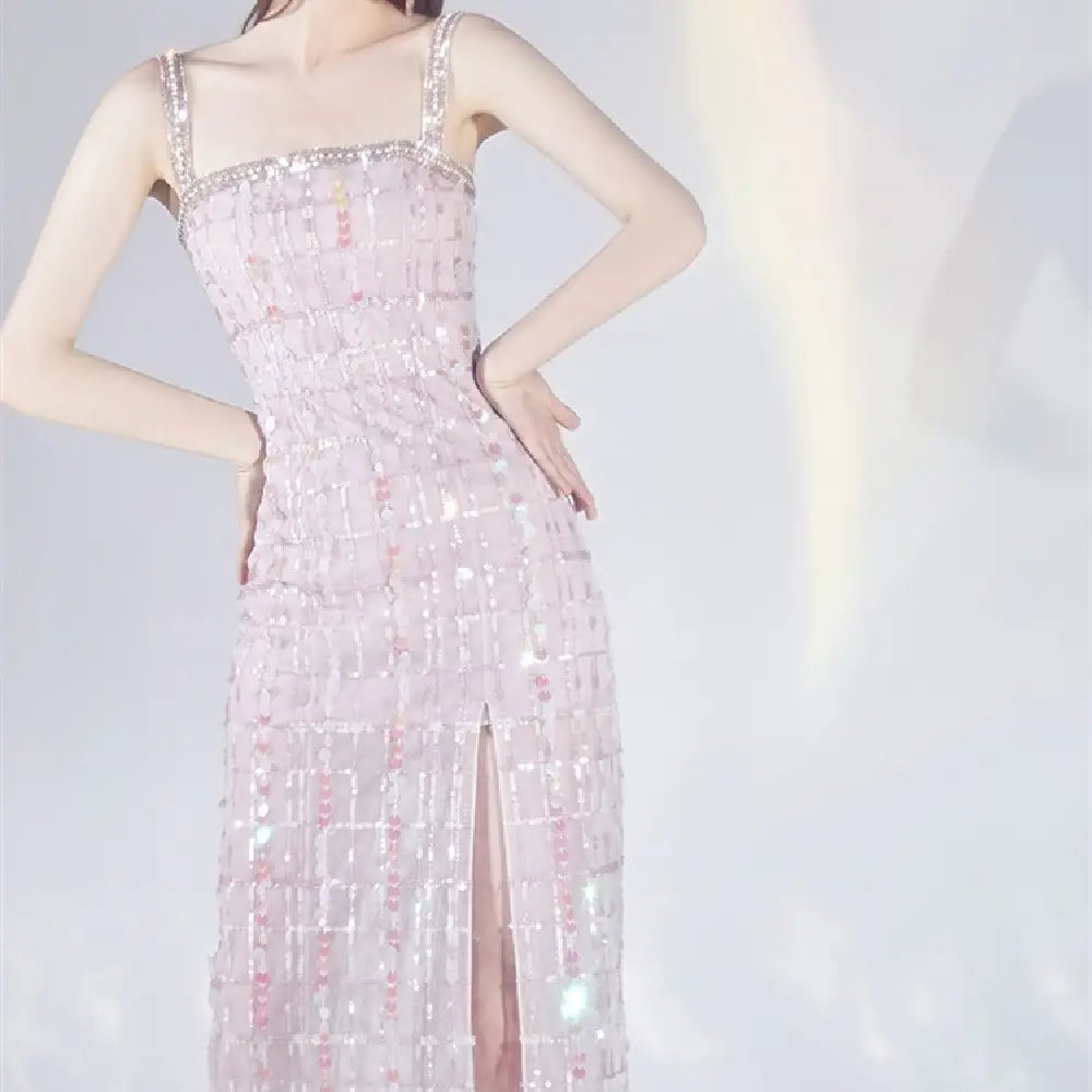Women’s New Fashion Suspender Dress