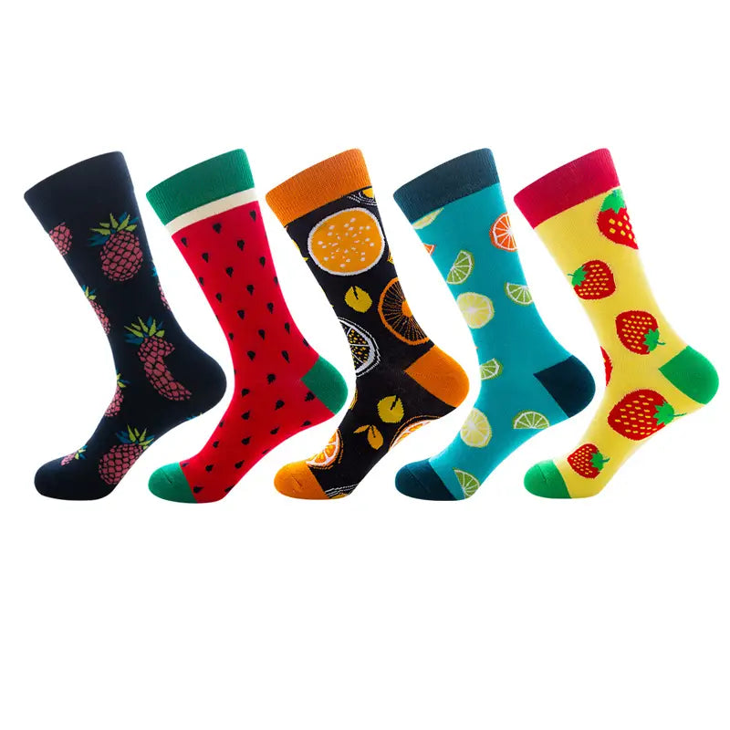 Men’s And Women’s Fashion Animal Jacquard Socks