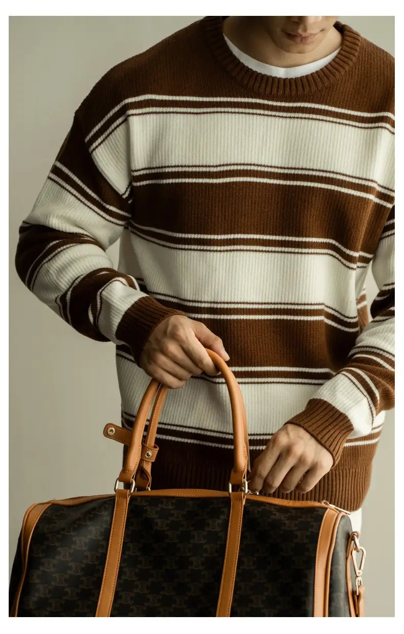 Loose Trendy Knitwear Top For Men