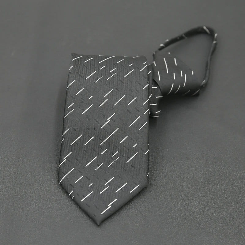 Men’s Formal Wear Business Zipper Tie-free