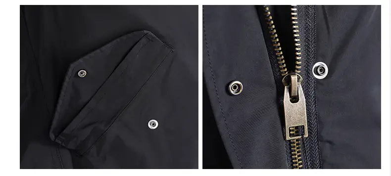 Coat Fur With Detachable Inner Liner Placket