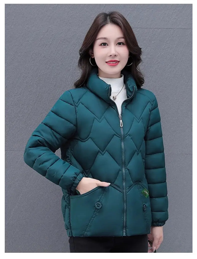 High-end Down Cotton-padded Coat For Women Winter Thickened