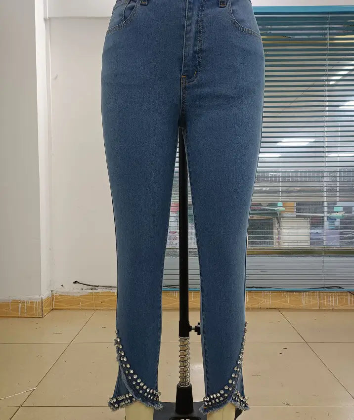 Women’s Summer New High Waist Slimming Stretch Denim