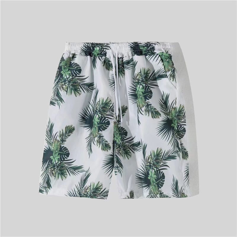 Men’s Shorts Shirt Trendy Summer Loose Casual Two-piece Suit