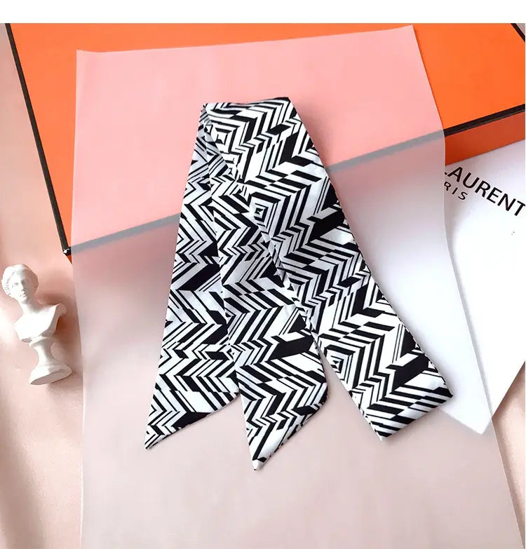 Ribbon Thin Narrow Bag Handle Scarves Decoration