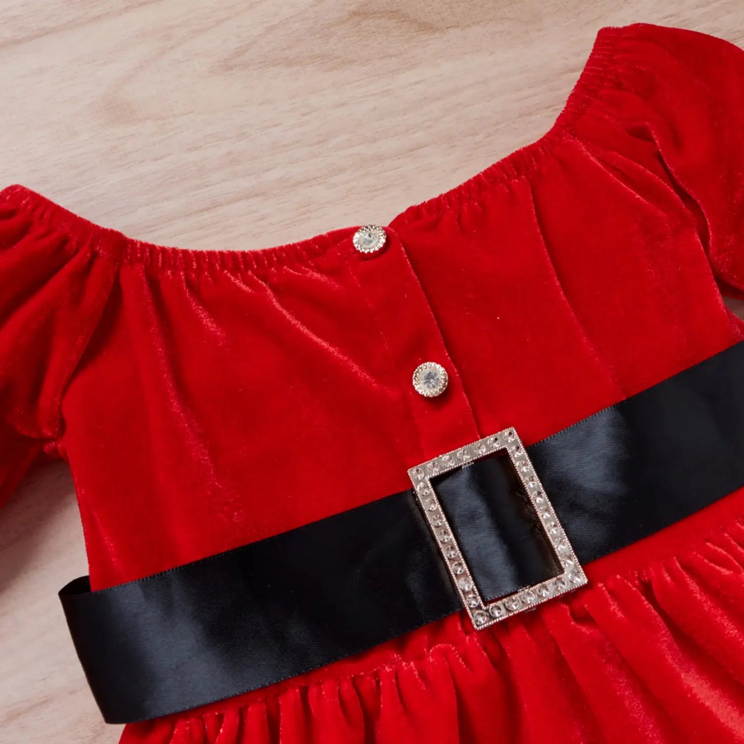 Toddler Baby Girls Christmas Clothes Set Dress Hat Scarf
