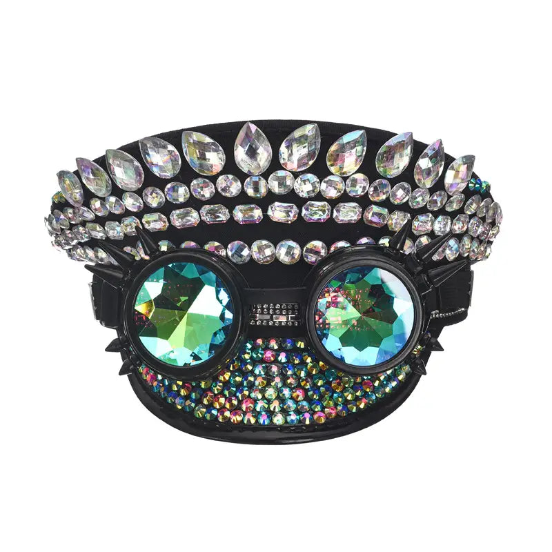 Trendy Diamond Washed Flat Top Hat