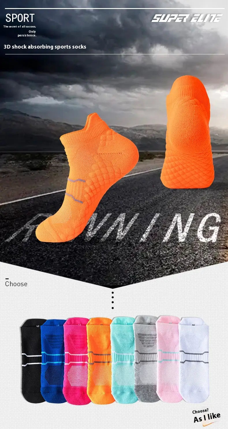 Outdoor Towel Bottom Couple Professional Socks For Running