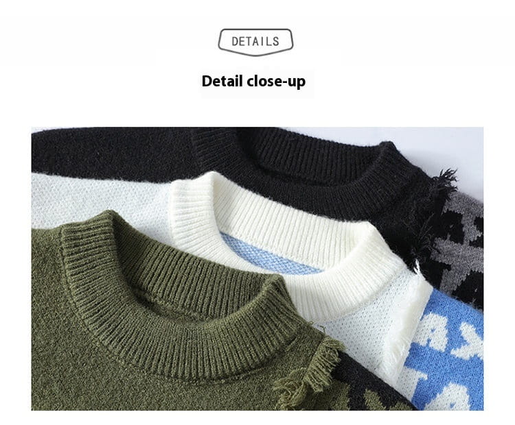 All-match Sweater Men’s Winter American Casual