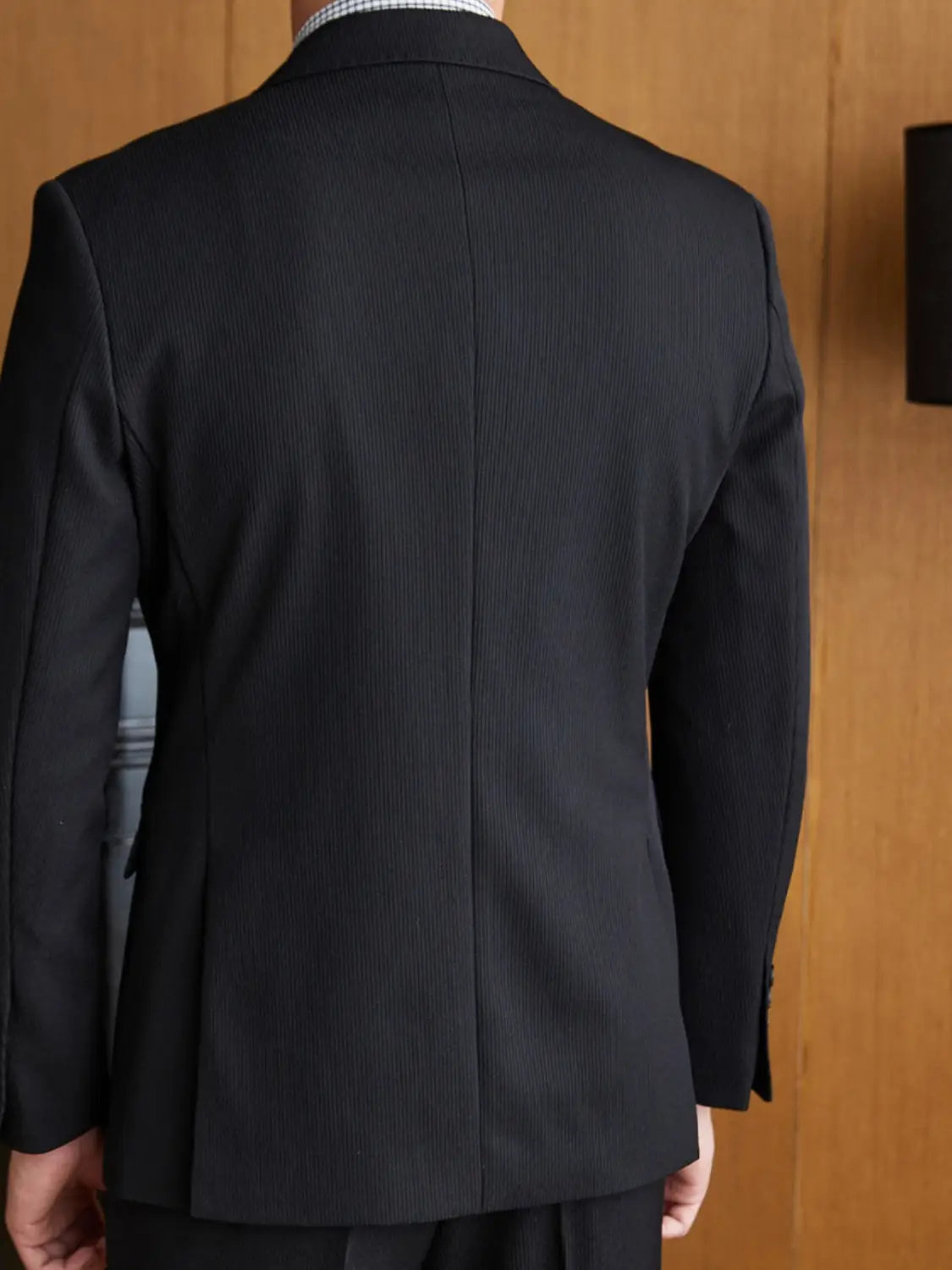 Spring Double Breasted Closure Collar Suit