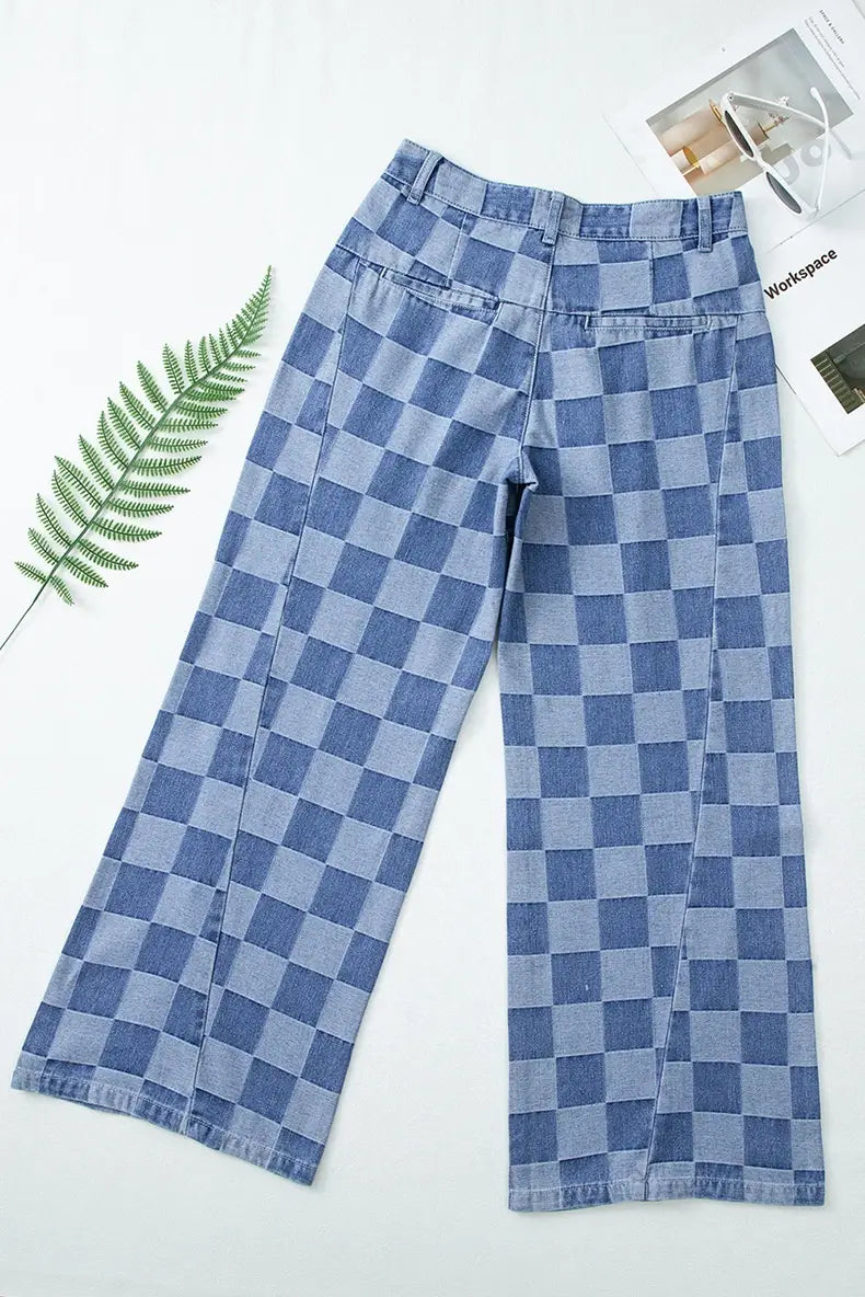 New Loose High Waist Wide-leg Casual Pants Women
