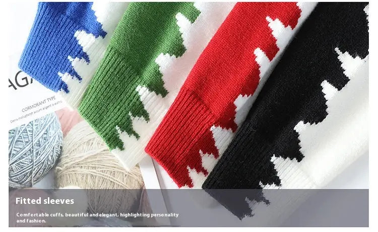 Fashion Round Neck Warm Men’s Sweater