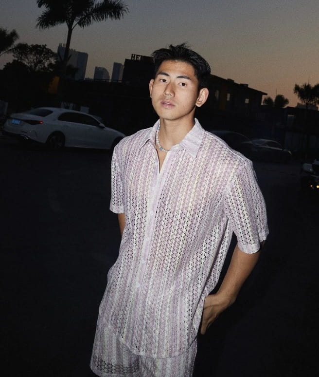 French Retro Hollow Short Sleeve Shirt