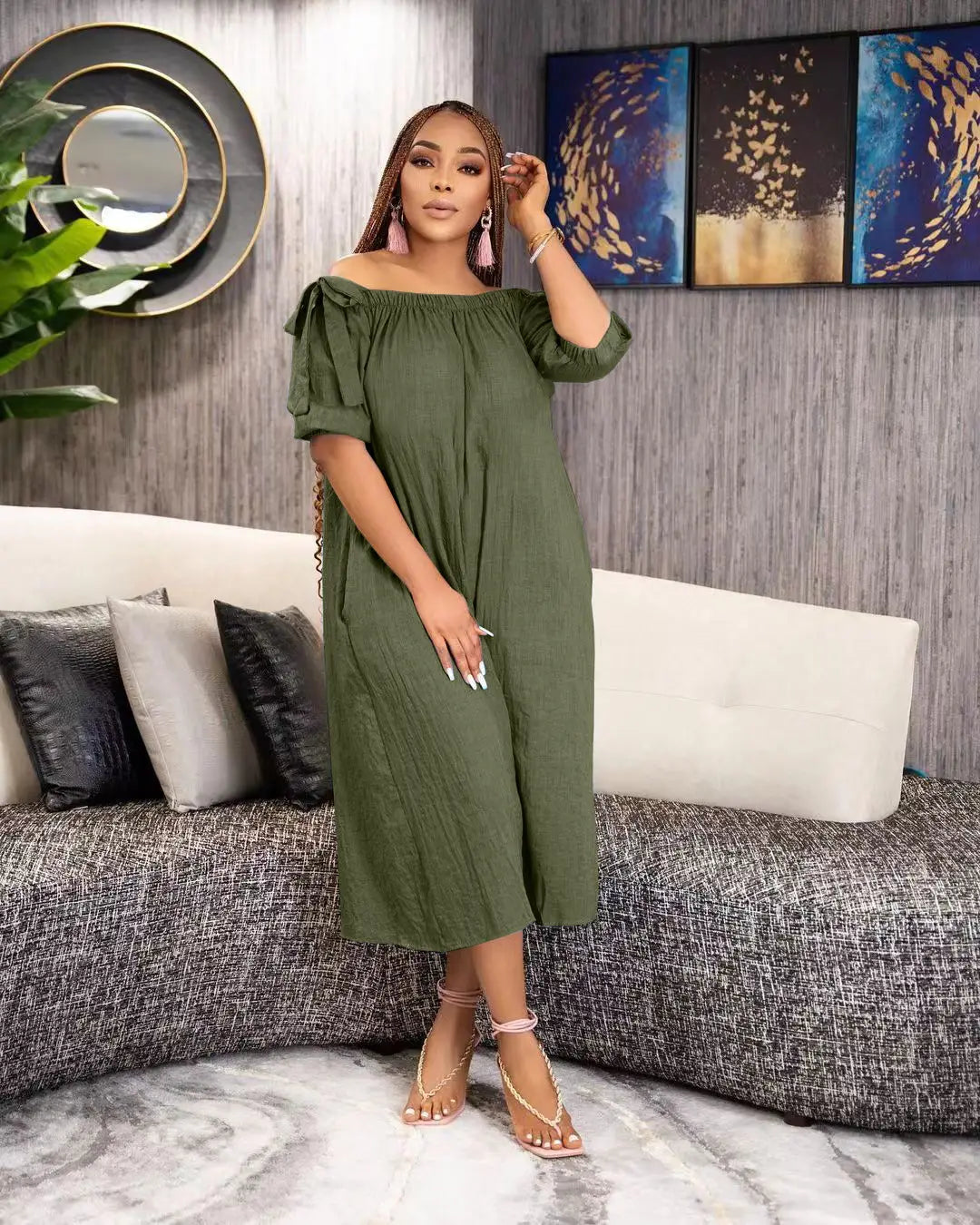 Summer Loose Casual Loose Cropped Jumpsuit