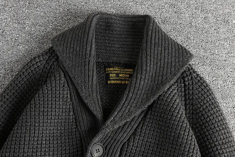 Men’s Vintage Wool Blended Sweater