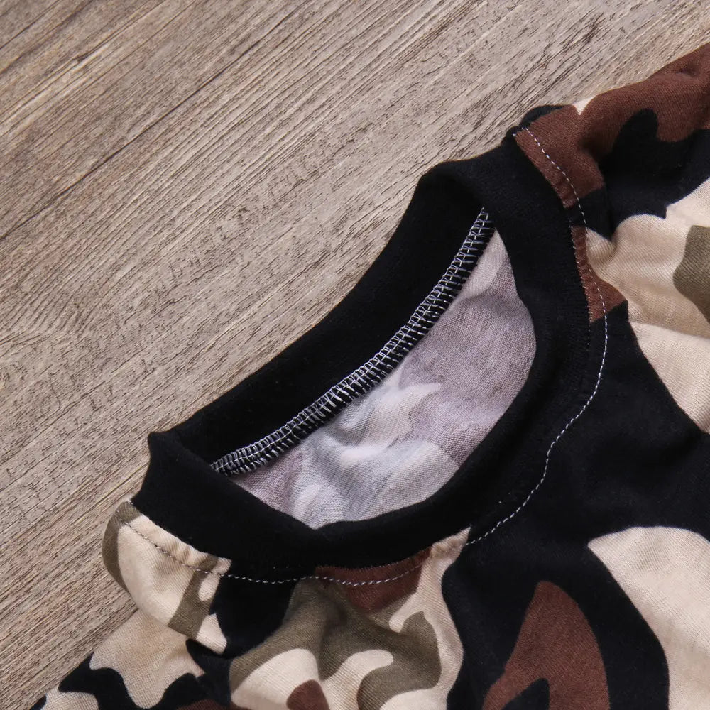 Girls’ camouflage clothes