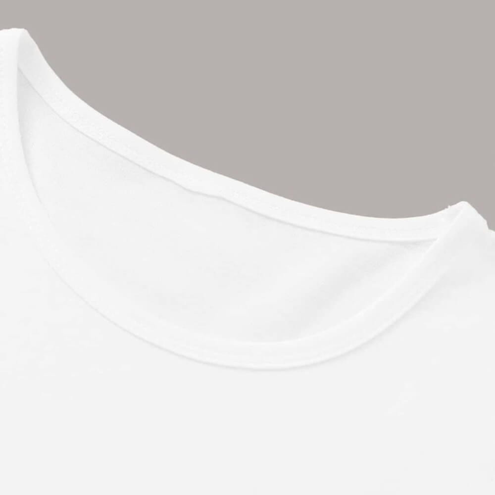 Letter Puppy Printed Short-sleeved Top