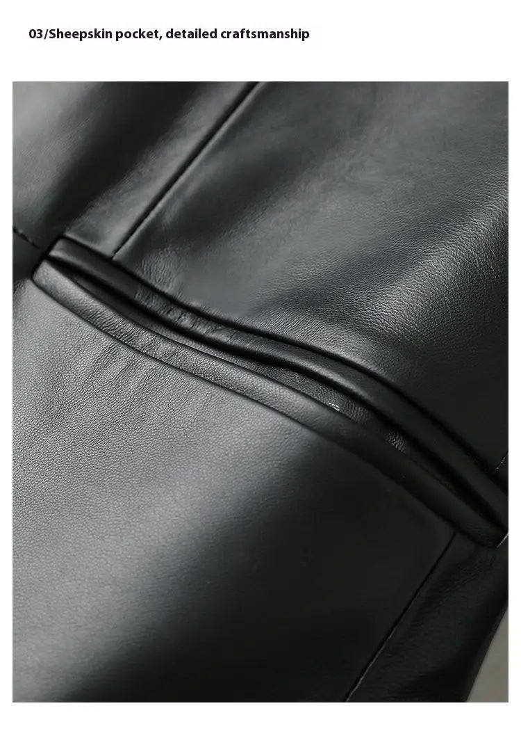 Female Suit Coat New Fashion Sheepskin