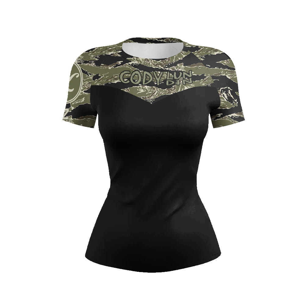 Women’s Sports And Leisure Fitness Breathable Round Neck Short Sleeve