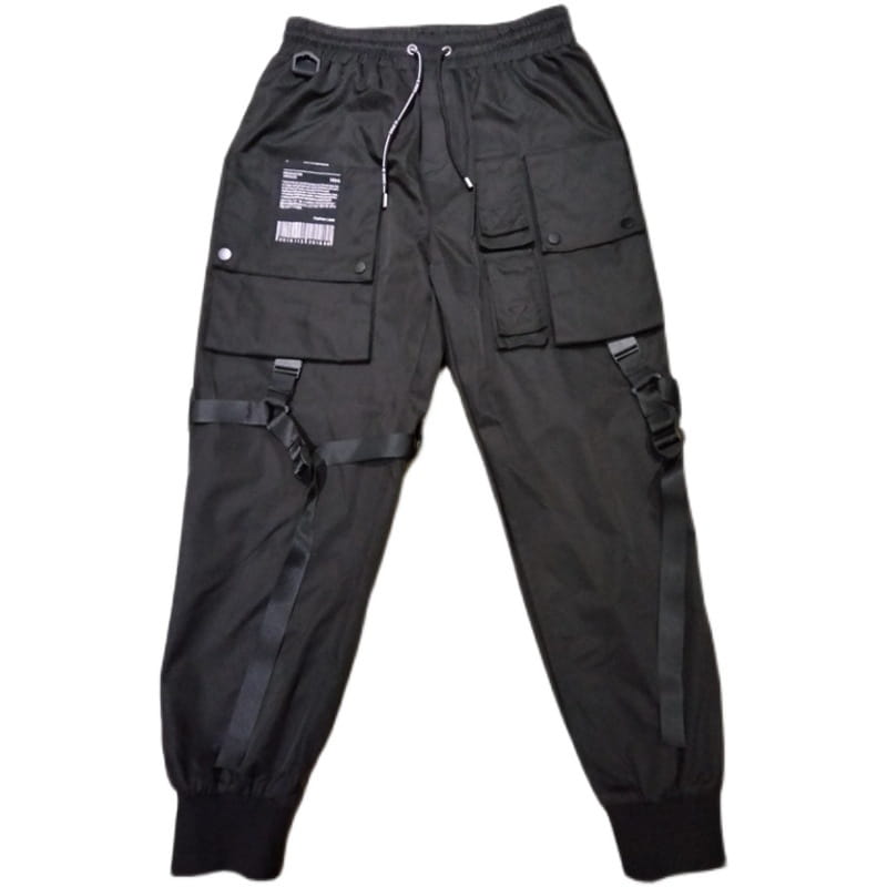 Men Fashion Loose Casual Overalls Youth