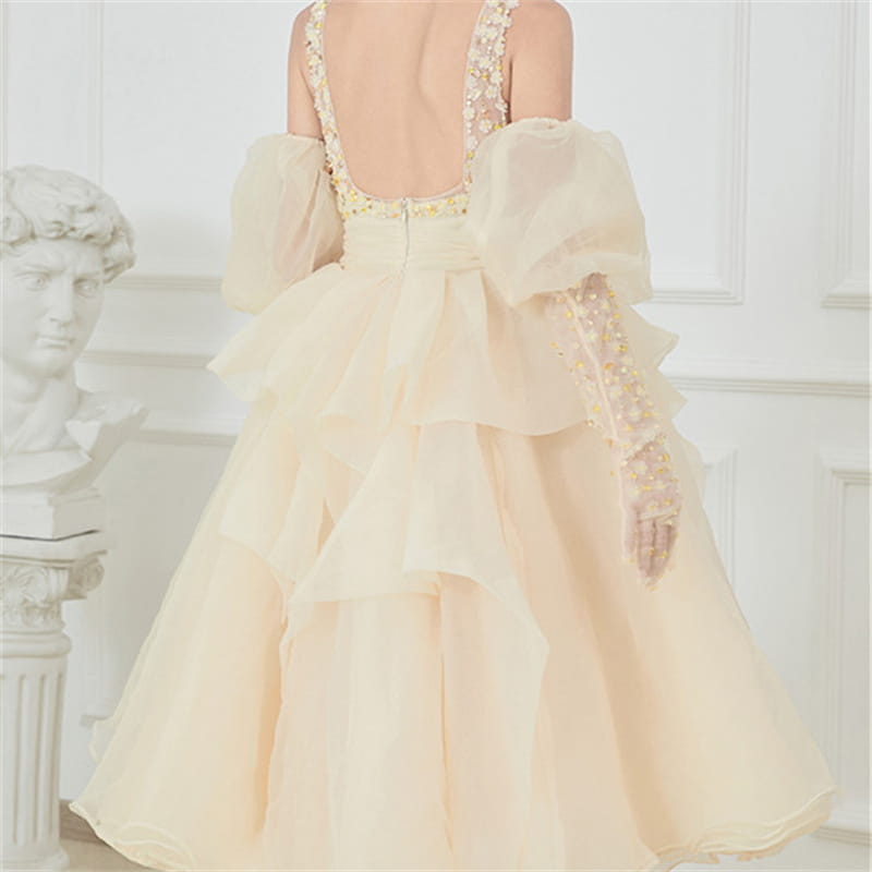 Women’s Temperament Fashion Slim Puffy Dress