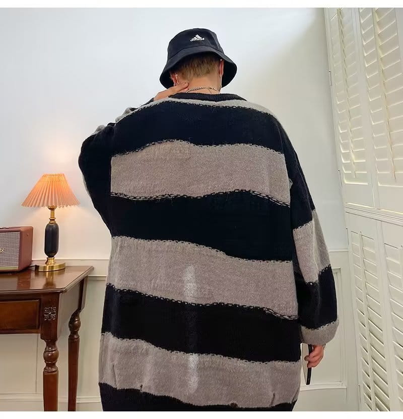Simple All-match Round Neck Pullover Sweater
