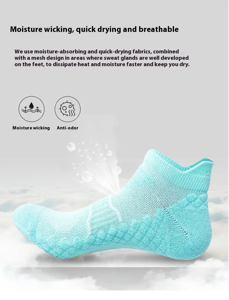 Outdoor Towel Bottom Couple Professional Socks For Running