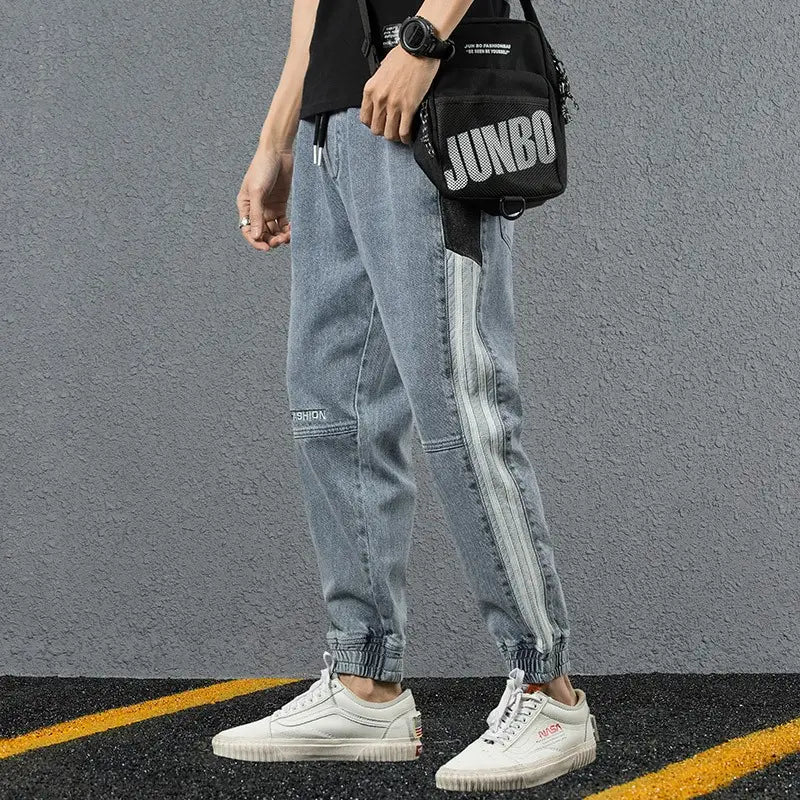 Jeans men’s trendy loose oversized corset Harlan Capris
