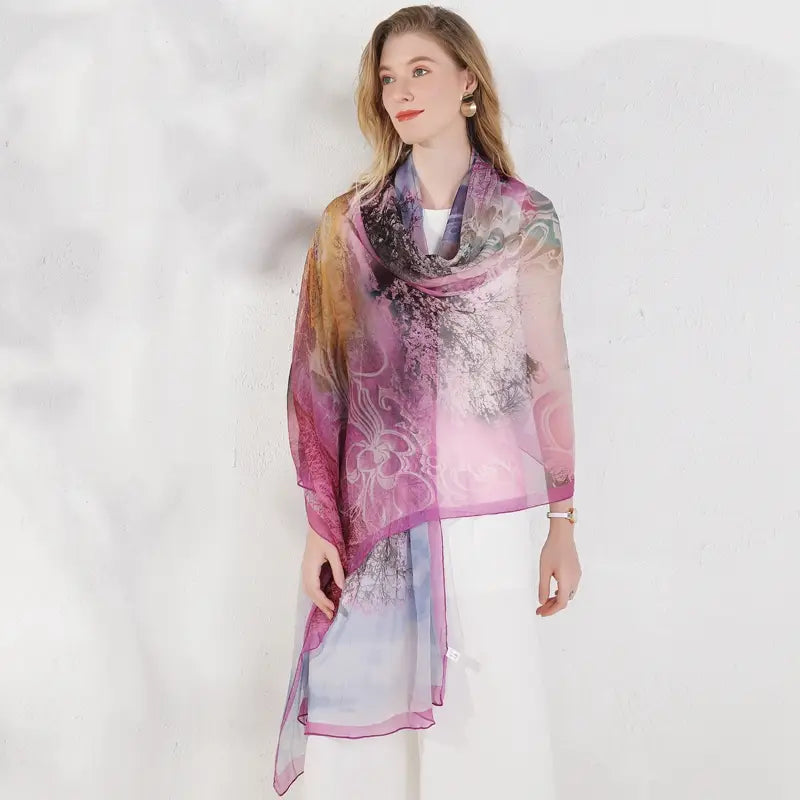 Versatile Scarf Long Sun Protection Shawl