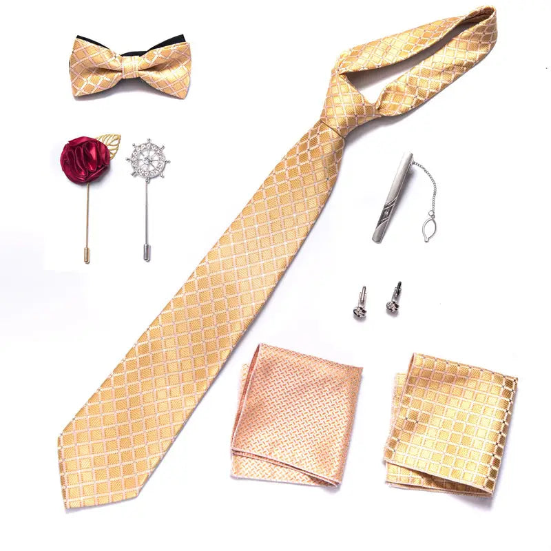 Tie 8-piece Set Formal Suit Men