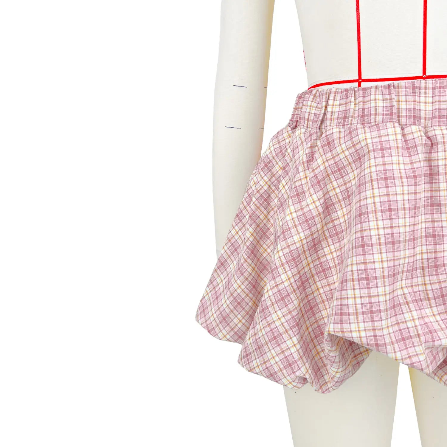 Fashion Cute Classic Plaid With Leggings