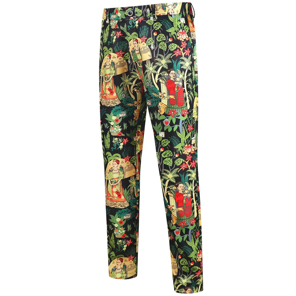 Digital New Print Leisure Suits For Men Two-piece Set