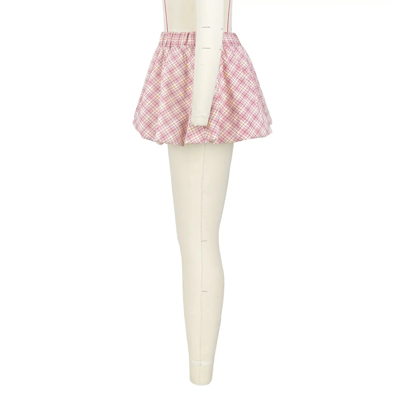 Fashion Cute Classic Plaid With Leggings