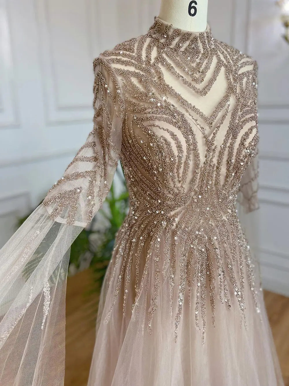 Niche Temperament Elegant Slimming Art Exam Dress
